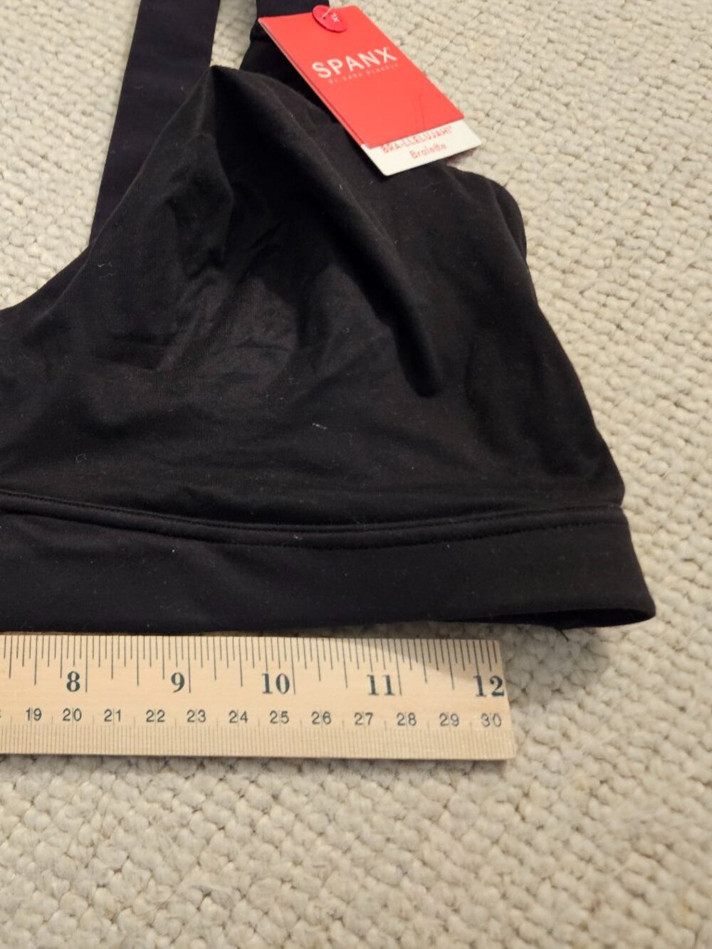 Spanx Black Wireless Pullover Bra XL NEW Bra-llelujuh Bralette Minimalist - Picture 6 of 7